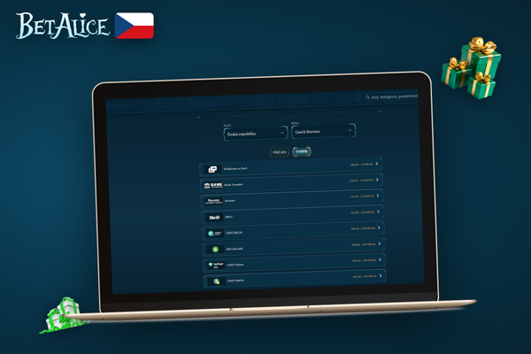 Notebook s live sázkovým panelem Betalice Kasina – kurzy a cash-out v reálném čase